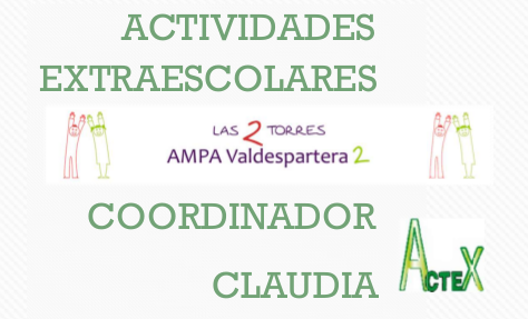 Información Actividades Extraescolares